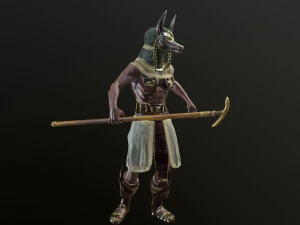 anubis 3D Model