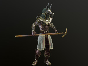 anubis 3D मॉडल