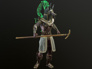 anubis 3D मॉडल