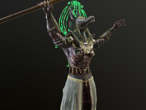 anubis 3D मॉडल
