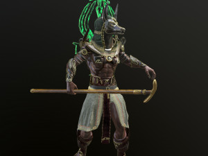 anubis 3D मॉडल