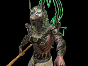 anubis 3D मॉडल