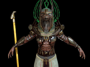 anubis 3D मॉडल