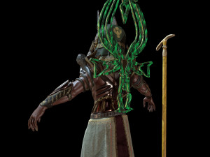 anubis 3D मॉडल
