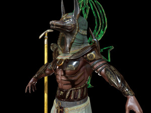anubis 3D 모델