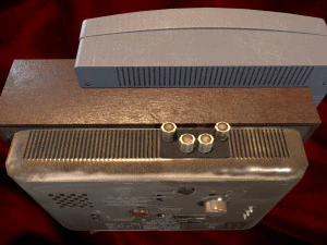 soviet tv vecher 3D Model