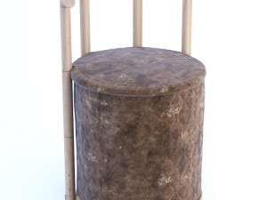 rhombus puff chair Modèle 3D