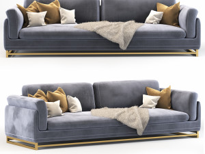 ryan comfortable sofa Modello 3D