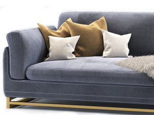 ryan comfortable sofa 3D 模型