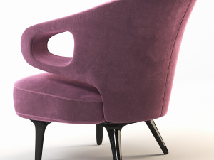radan arm chair Modèle 3D
