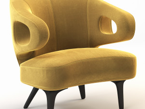 radan arm chair Modèle 3D