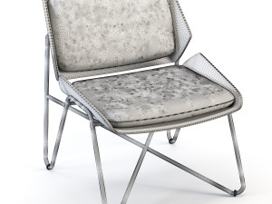 janine abraham dirk jan rollounge chair 3D Model