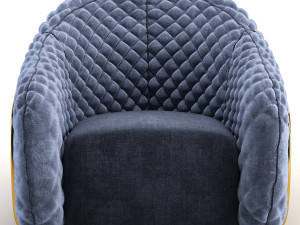 cantori portofino armchair 3D Modell