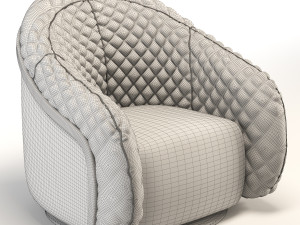 cantori portofino armchair 3D Modell