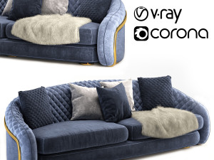 cantori portofino sofa Modello 3D