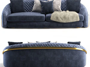 cantori portofino sofa 3D Model
