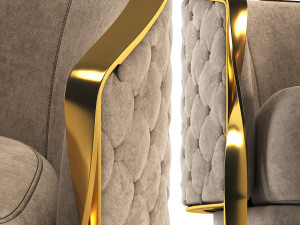 armchair rugiano furniture nella vetrina new Modello 3D