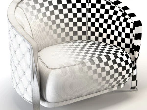 armchair rugiano furniture nella vetrina new 3D Model