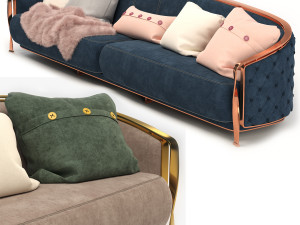 sofa rugiano furniture nella vetrina new 3D 모델
