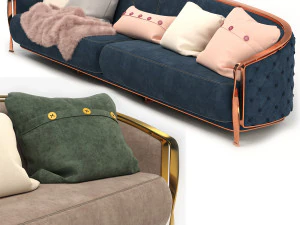 sofa rugiano furniture nella vetrina new 3D Model