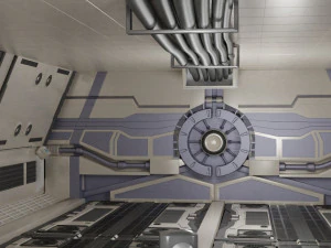 scifi corridor 3D Model