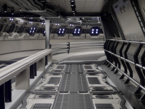 scifi corridor 3Dモデル