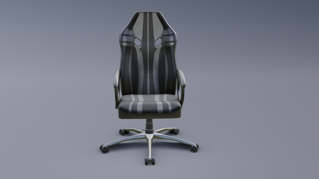 game chair pbr 3D मॉडल .c4d .max .obj .3ds .fbx .stl .blend 