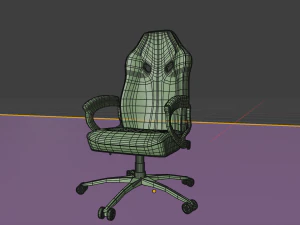 game chair pbr 3D Model