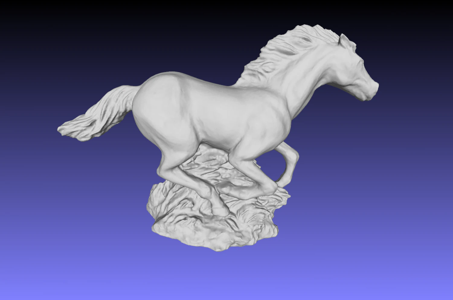 horse 3D Print Model .c4d .max .obj .3ds .fbx .stl .blend