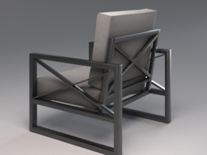 armchair loft 3D 모델