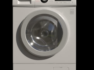 washing machine lg f1296hds3 Modello 3D