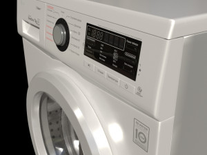 washing machine lg f1296hds3 Modello 3D