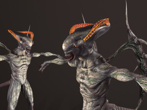 monster ceratos 3D Model