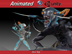 monster ceratos 3D Model
