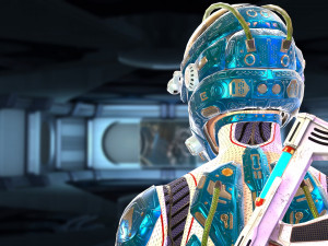 explorer girl Modelo 3D