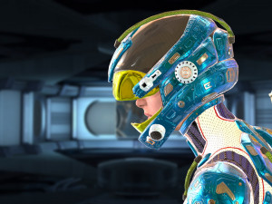 explorer girl Modelo 3D