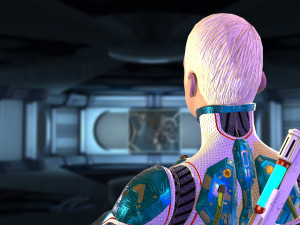 explorer girl Modelo 3D