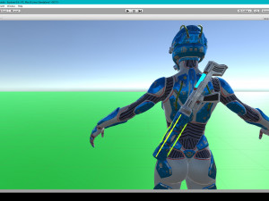 explorer girl Modelo 3D