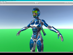 explorer girl Modelo 3D