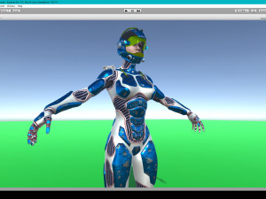 explorer girl Modelo 3D