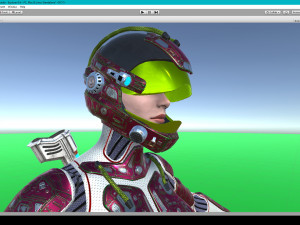 explorer girl Modelo 3D