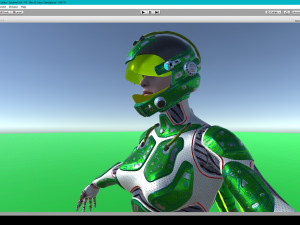 explorer girl Modelo 3D