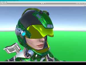 explorer girl Modelo 3D