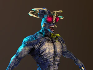 monster tricerat 3D Model