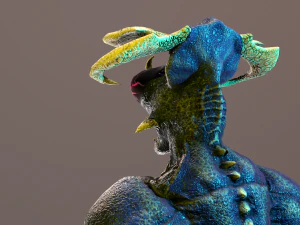 monster tricerat 3D Model