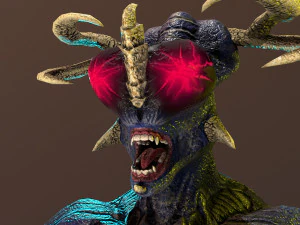 monster tricerat 3D Model