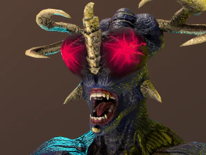monster tricerat 3D Model