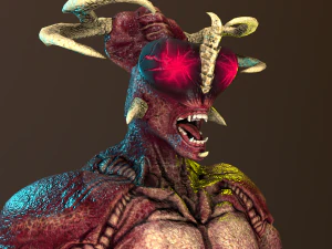 monster tricerat 3D Model