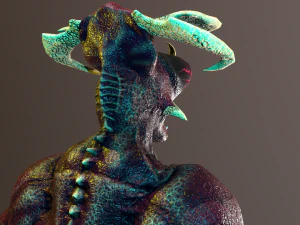 monster tricerat 3D Model