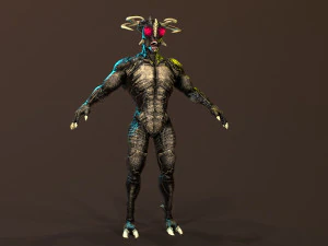 monster tricerat 3D Model